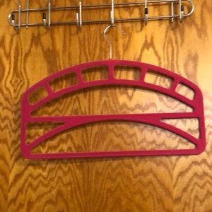 Hanger for pants, belts, scarves, ties, etc.